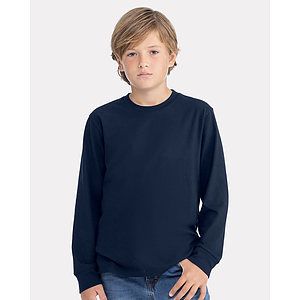 Youth Cotton Long Sleeve T-Shirt - 3311