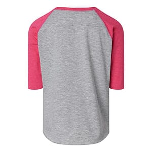 Toddler Baseball Fine Jersey Three-Quarter Sleeve Tee - 3330