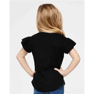 Toddler Flutter Sleeve Tee - 3339