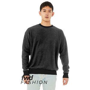 Unisex FWD Fashion Sueded Drop Shoulder Crewneck Sweatshirt - 3345
