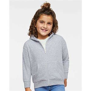Toddler Full-Zip Fleece Hoodie Sweatshirt - 3346