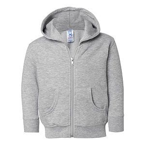 Toddler Full-Zip Fleece Hoodie Sweatshirt - 3346
