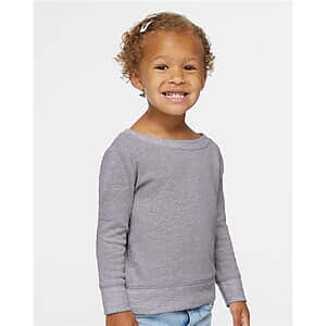 Toddler Harborside Mélange French Terry Crewneck Sweatshirt - 3379