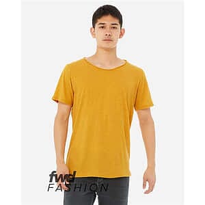 Unisex FWD Fashion Triblend Raw Neck Tee - 3414
