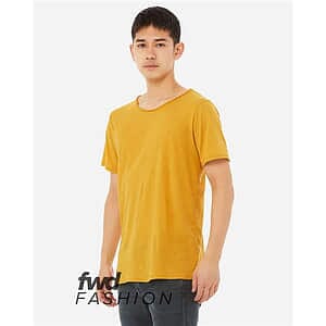 Unisex FWD Fashion Triblend Raw Neck Tee - 3414