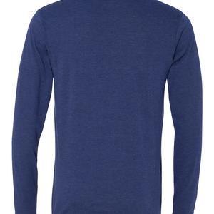 Unisex Long Sleeve V-Neck Tee - 3425