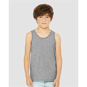 Youth Heather CVC Tank - 3480YCVC