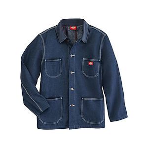 Men's Fleece Lined Chore Denim Jacket - 3499