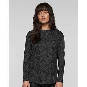 Women's Fine Jersey Long Sleeve Tee - 3508