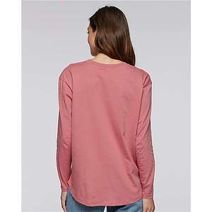 Women's Fine Jersey Long Sleeve Tee - 3508
