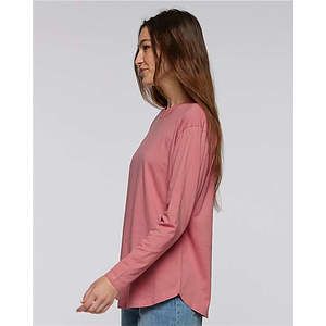 Women's Fine Jersey Long Sleeve Tee - 3508