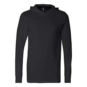 Unisex Jersey Hooded Long Sleeve Tee - 3512