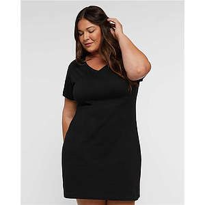 Women's Fine Jersey V-Neck Coverup - 3522
