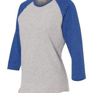 Women's Baseball Fine Jersey Three-Quarter Sleeve Tee - 3530