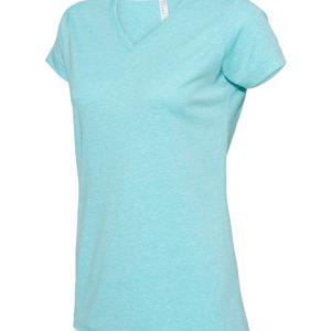 Women's Harborside Mélange V-Neck Tee - 3591