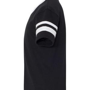 Youth V-Neck Jersey with Striped Sleeves - 361