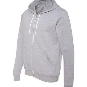 Unisex Sponge Fleece Full-Zip Hoodie Sweatshirt - 3739