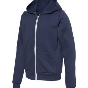 Youth Sponge Fleece Full-Zip Hoodie Sweatshirt - 3739Y