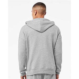 Unisex Sponge Fleece DTM Full-Zip Hoodie Sweatshirt - 3759