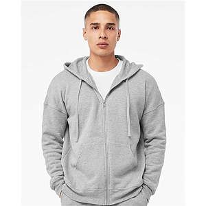 Unisex Sponge Fleece DTM Full-Zip Hoodie Sweatshirt - 3759