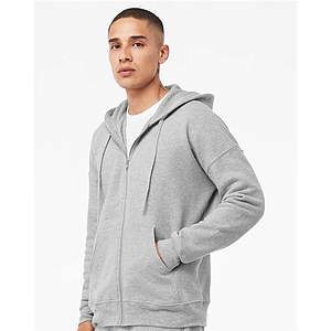 Unisex Sponge Fleece DTM Full-Zip Hoodie Sweatshirt - 3759