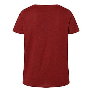 Women's Curvy Collection Fine Jersey V-Neck Tee - 3817