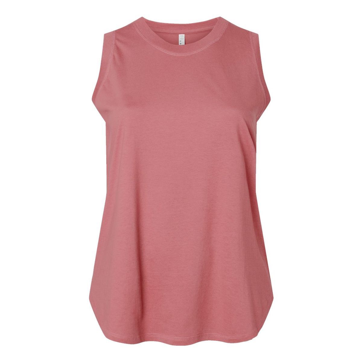 Women's Curvy Relaxed Fine Jersey Tank - 3892