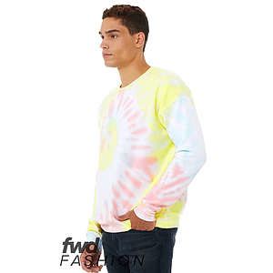 Unisex FWD Fashion Tie-Dyed Crewneck Sweatshirt - 3945RD