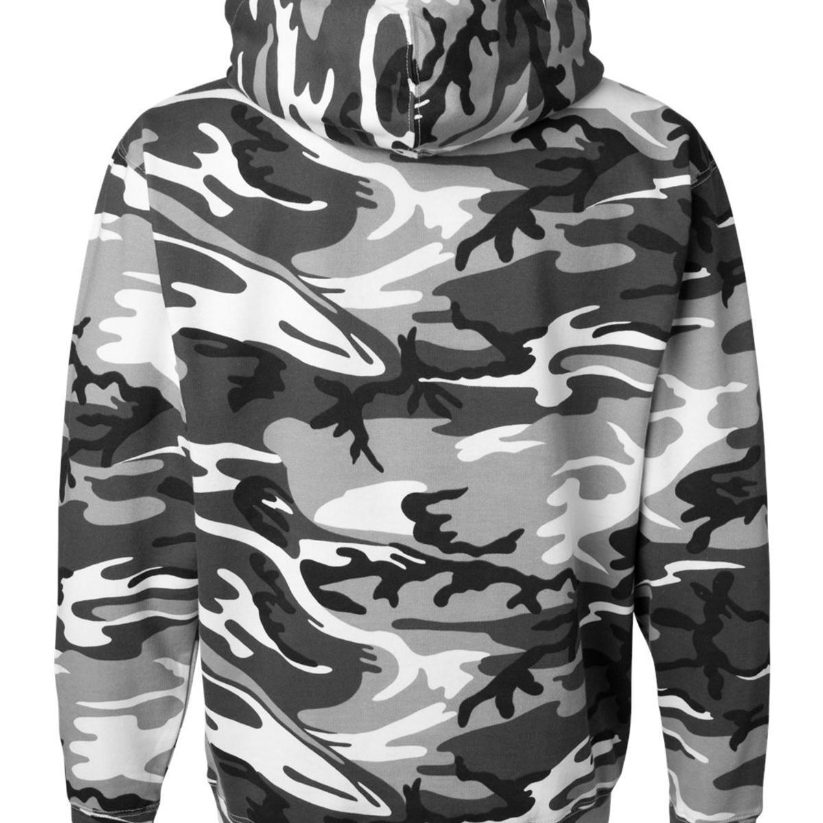 Promotional Camo pullover fleece hoodie 3969 Personalized With Your
