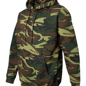 Unisex Camo Fleece Hoodie Sweatshirt - 3969