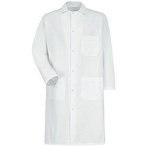 Unisex Gripper - Front Butcher Frock - Exterior Chest Pocket - 4016