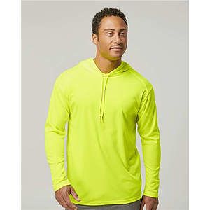 Unisex B-Core Hooded Long Sleeve T-Shirt - 4105