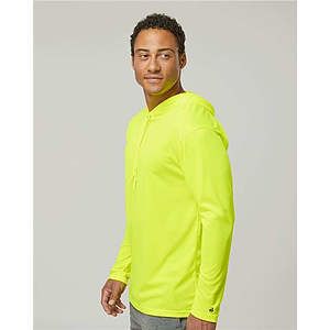 Unisex B-Core Hooded Long Sleeve T-Shirt - 4105