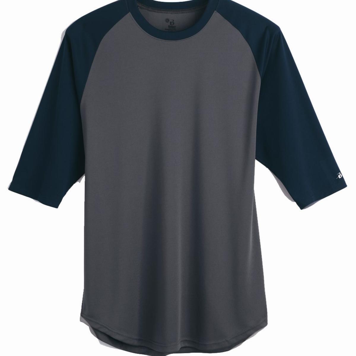 Bcore threequarter sleeve baseball tshirt 4133 Corporate Specialties