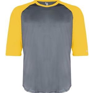 Men's B-Core Three-Quarter Sleeve Baseball T-Shirt - 4133