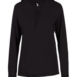 Women's B-Core Long Sleeve Hooded T-Shirt - 4165