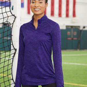 Women’s Tonal Blend Quarter-Zip Pullover - 4173