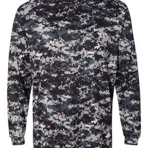 Men's Digital Camo Long Sleeve T-Shirt - 4184