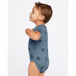 Infant Star Print Bodysuit - 4329