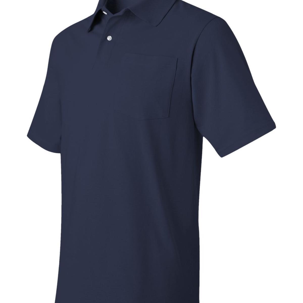 Men's SpotShield® 50/50 Polo with Pocket - 436MPR