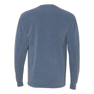 Unisex Garment-Dyed Heavyweight Long Sleeve Pocket T-Shirt - 4410