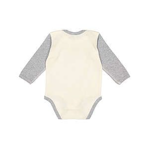 Infant Long Sleeve Baby Rib Bodysuit - 4411