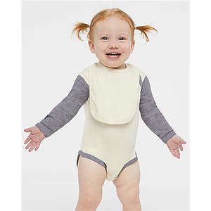 Infant Long Sleeve Baby Rib Bodysuit - 4411
