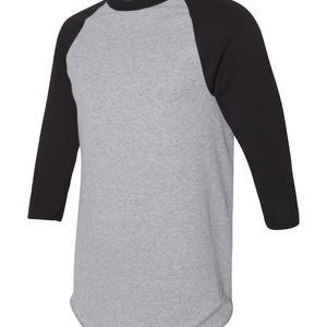 Unisex Three-Quarter Raglan Sleeve Baseball Jersey T-Shirt - 4420