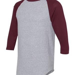 Unisex Three-Quarter Raglan Sleeve Baseball Jersey T-Shirt - 4420