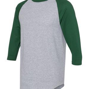 Unisex Three-Quarter Raglan Sleeve Baseball Jersey T-Shirt - 4420