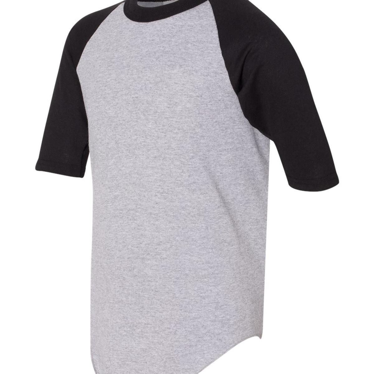 Youth Three-Quarter Sleeve Baseball Jersey - 4421