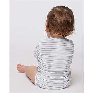 Infant Fine Jersey Long Sleeve Bodysuit - 4421