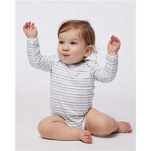 Infant Fine Jersey Long Sleeve Bodysuit - 4421