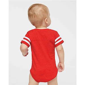Infant Football Fine Jersey Bodysuit - 4437